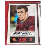 (2) Johnny Manziel Rookie Cards