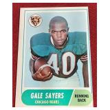 1968 Topps Gale Sayers Card