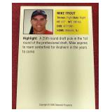 2009 Mike Trout Minor League Card