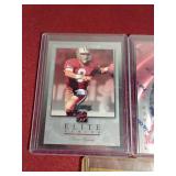 (5) Numbered Football Cards