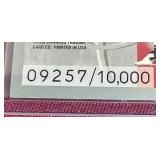 (5) Numbered Football Cards