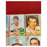 (15) 1968 Topps Baseball Cards