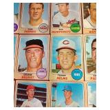 (15) 1968 Topps Baseball Cards