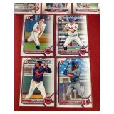 Loaded 10-Card Minnesota Twins Rookie/Prospect Card Lot