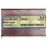 1994 Fleer Pro Cards Michael Jordan Minor League Card - NM-MT 8