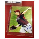 (5) Autographed 8x10 Baseball Photos