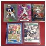 (5) Legendary QB Insert Cards