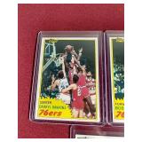 (5) 1981-82 Basketball Cards - 4 HOFers!