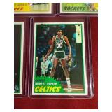 (5) 1981-82 Basketball Cards - 4 HOFers!