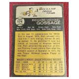 1973 Topps Rich (Goose) Gossage Rookie Card