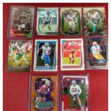 (10) Recent Football Rookie Cards - Nice Parallels