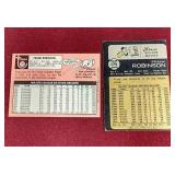 (2) Frank Robinson Cards - 1969 & 1973
