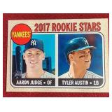 2017 Topps Heritage Aaron Judge Rookie Card