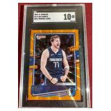 2020-21 Donruss Luka Dončić Holo Orange Laser - SGC 10!