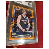 2020-21 Donruss Luka Dončić Holo Orange Laser - SGC 10!