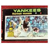 1971 Topps Thurmon Munson Rookie Cup Card