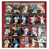 1997 Fleer Headliners Baseball Insert Complete Set