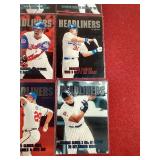 1997 Fleer Headliners Baseball Insert Complete Set
