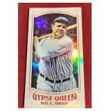 2016 Topps Gypsy Queen Babe Ruth Mini Foil Card