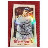 2016 Topps Gypsy Queen Babe Ruth Mini Foil Card