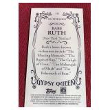 2016 Topps Gypsy Queen Babe Ruth Mini Foil Card