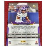 2020 Prizm Red/White/Blue Prizm Justin Jefferson Rookie Card