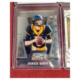 (4) Jared Goff Rookie Cards