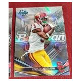 (2) 2022 Bowman U Jordan Addison Rookie Cards - One is Refractor