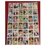 1991 Cracker Jack Series 2 Complete Set in Uncut Sheet