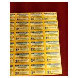 1991 Cracker Jack Series 2 Complete Set in Uncut Sheet