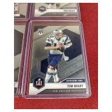 (4) Mosaic Tom Brady Cards