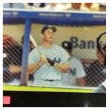 2007 Topps Derek Jeter Short Print With George Bush/Mickey Mantle