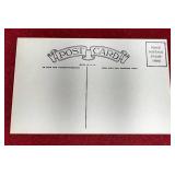 Vintage Mickey Mantle Hall of Fame Postcard