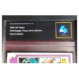 (2) Graded1981-82 Topps Basketball Cards - Malone/Gilmore, Etc.