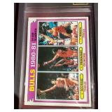 (2) Graded1981-82 Topps Basketball Cards - Malone/Gilmore, Etc.