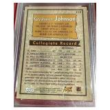 1996 Topps Chrome Keyshawn Johnson Rookie Card - PSA 9