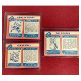 (3) 1968-69 Topps Hockey Cards