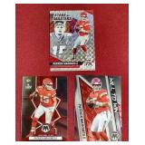 (3) Patrick Mahomes Cards