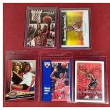 (5) Michael Jordan Cards