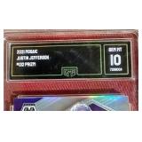 2021 Mosaic Justin Jefferson Silver Prizm - GMA 10!