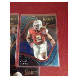 (5) 2022 Select Draft Picks Field Level Football Cards