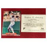 Jim Palmer Autographed Nabisco Card - W/COA