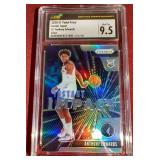 2020-21 Prizm Anthony Edwards Instant Impact *Silver* Rookie Card - CSG 9.5