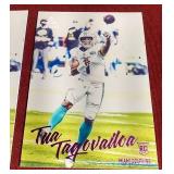 (2) 2020 Luminance Tua Tagovailoa Rookie Cards - Silver & Pink