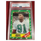 1986 Topps Reggie White Rookie Card - PSA 7