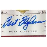 2014 Panini Hall of Fame Bert Blyleven Autograph Card