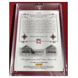 2014 Panini Hall of Fame Bert Blyleven Autograph Card