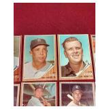 (15) 1962 Topps Baseball Cards