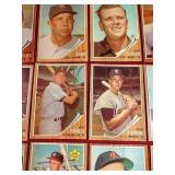 (15) 1962 Topps Baseball Cards
