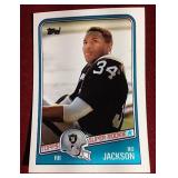1988 Topps Bo Jackson Football Rookie Card